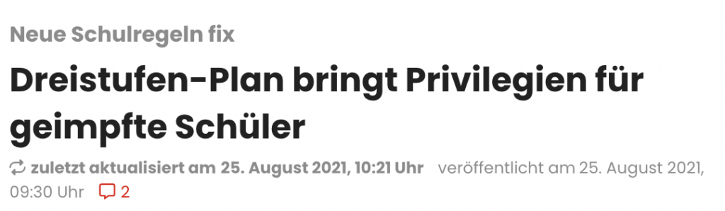 2021_08_25_Dreistufen-Plan bringt Privilegien für geimpfte Schüler_(Mein Bezirk)